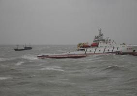 江蘇籍漁船在山東長(zhǎng)島海域遇險(xiǎn) ?？章?lián)合搜救已發(fā)現(xiàn)幸存者