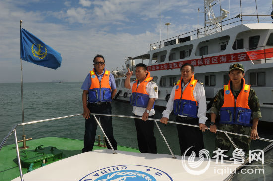 6月4日，長島多部門聯(lián)合進行海上巡查