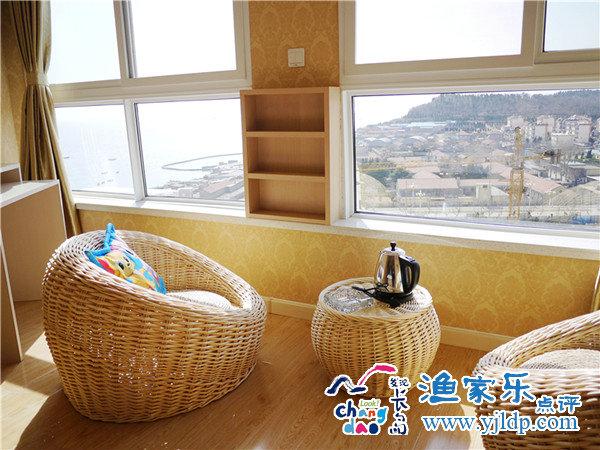 8長島小謝觀海公寓海景標(biāo)間3號房休閑看海